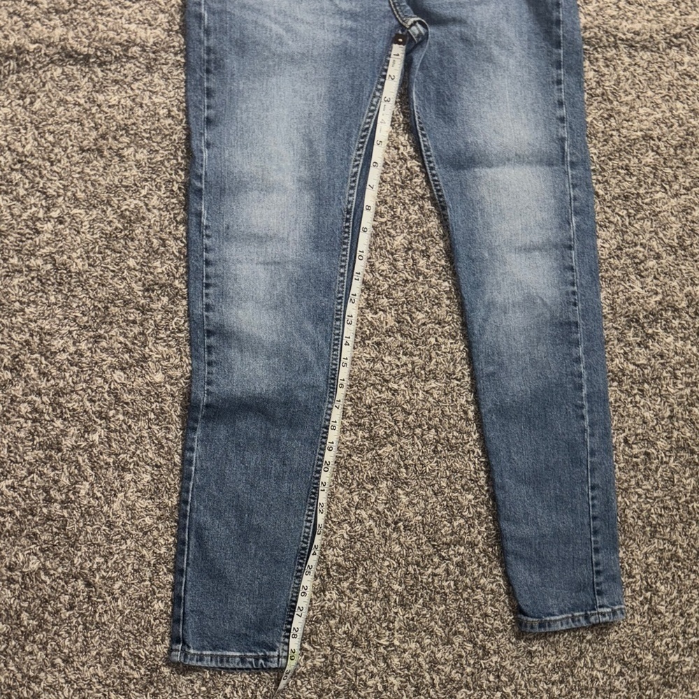 Levi's Men's Slim Jeans in Deep Blue - Picture 6 of 9